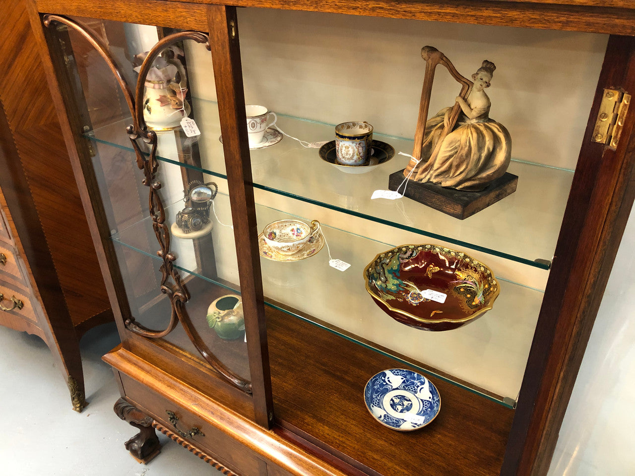 Beautiful Chippendale Style Cabinet | Antique & Vintage | Moonee Ponds Antiques | Australia Wide Delivery