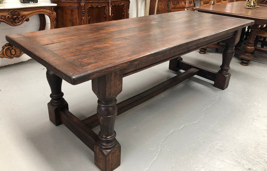 Vintage French Oak Farmhouse Table