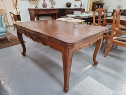 Oak Louis 15th Style Parquetry Top Extension Dining Table | Antique & Vintage | Moonee Ponds Antiques | Australia Wide Delivery