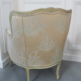 Stunning French Louis XV Style Boudoir Chair