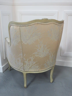 Stunning French Louis XV Style Boudoir Chair | Antique & Vintage | Moonee Ponds Antiques | Australia Wide Delivery