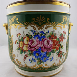 Floral Porcelain Jardiniere