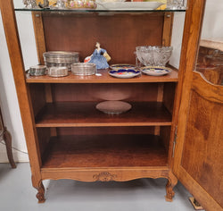 Stunning French Oak Louis XV Style Vitrine | Antique & Vintage | Moonee Ponds Antiques | Australia Wide Delivery