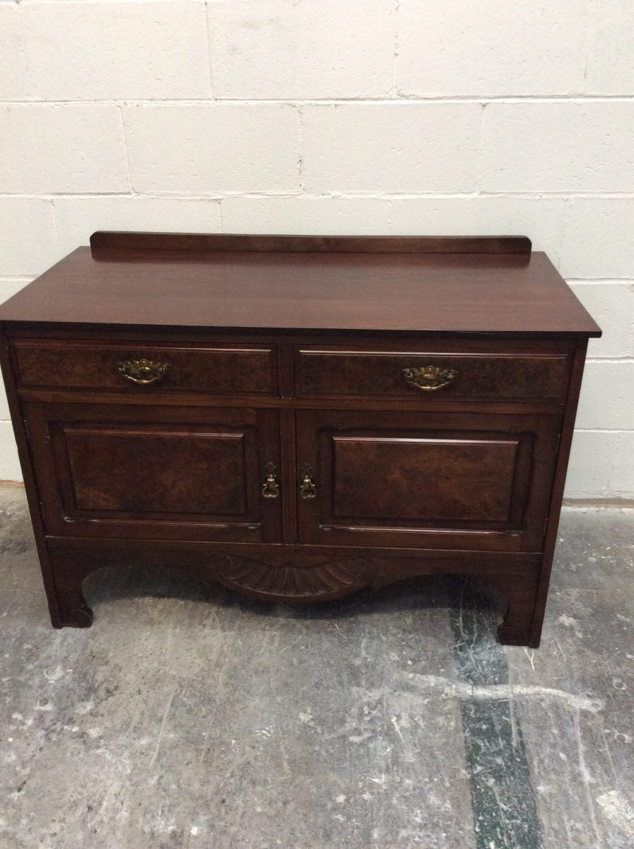 Edwardian Walnut And Burr Walnut TV Cabinet | Antique & Vintage | Moonee Ponds Antiques | Australia Wide Delivery