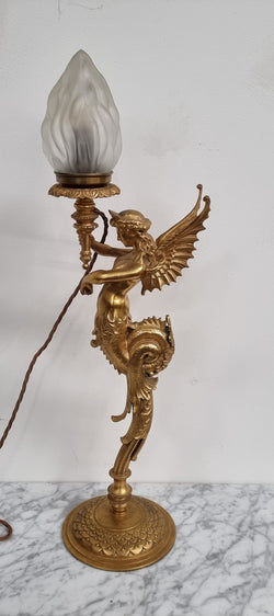 Lovely 19th Century Ormolu Table Lamp | Antique & Vintage | Moonee Ponds Antiques | Australia Wide Delivery
