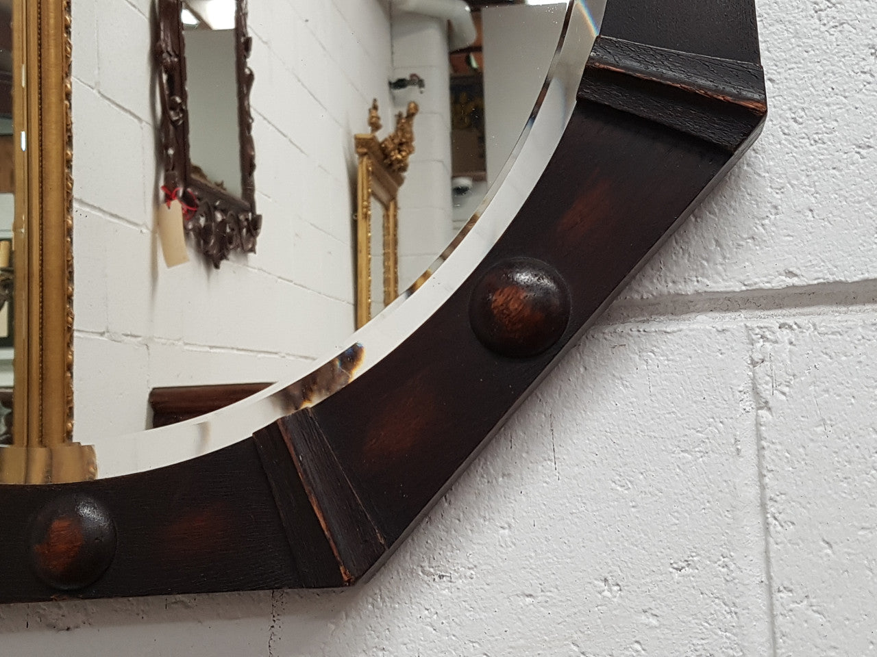 Arts and Crafts Wall Mirror | Antique & Vintage | Moonee Ponds Antiques | Australia Wide Delivery