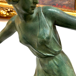 French Art Deco Signed Bronze Of Dianna | Antique & Vintage | Moonee Ponds Antiques | Australia Wide Delivery