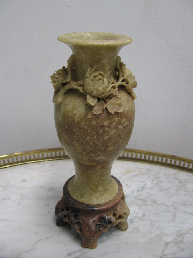 Chinese Soap Stone Vase | Antique & Vintage | Moonee Ponds Antiques | Australia Wide Delivery