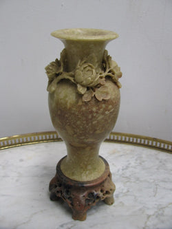 Chinese Soap Stone Vase | Antique & Vintage | Moonee Ponds Antiques | Australia Wide Delivery