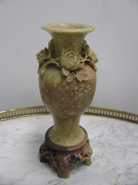 Chinese Soap Stone Vase