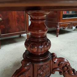 French Napoleon III Carved Centre Table | Antique & Vintage | Moonee Ponds Antiques | Australia Wide Delivery