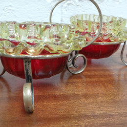 Moonee Ponds Antiques Pair of Victorian Salt