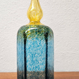 Kosta Boda Vase Model 47834 by Bertil Vallien Antikva Series.  In good condition No Chips or Cracks.