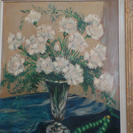 Sensational Antique Oil Painting On Canvas