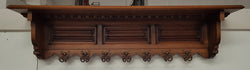 Vintage Highly Decorative French Carved Oak Coat Rack | Antique & Vintage | Moonee Ponds Antiques | Australia Wide Delivery