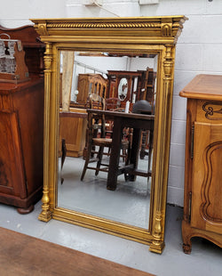 Stunning French Henry II Gilt Mantle Mirror With Original Mirror | Antique & Vintage | Moonee Ponds Antiques | Australia Wide Delivery