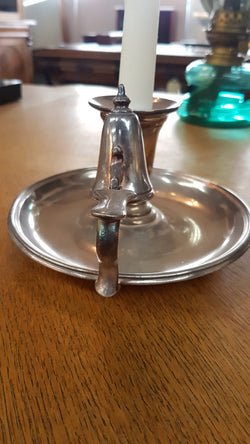 Victorian Chamber Candlestick and Snuffer | Antique & Vintage | Moonee Ponds Antiques | Australia Wide Delivery