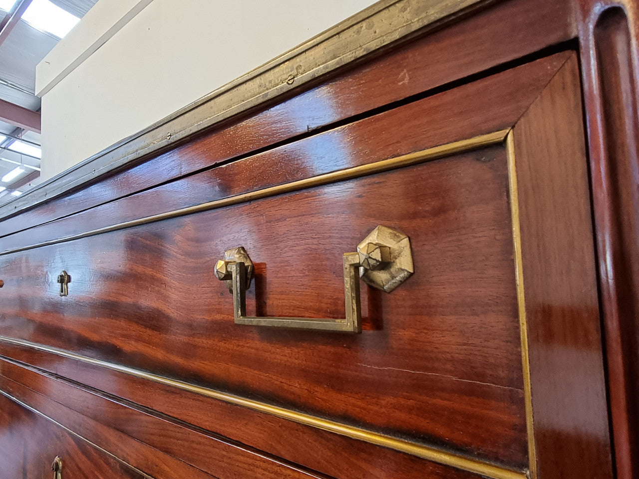 Sensational French Empire Mahogany Semainier | Antique & Vintage | Moonee Ponds Antiques | Australia Wide Delivery