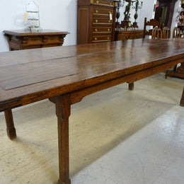 Large Elm Farmhouse Table