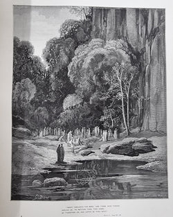 Dantes The Vision of Purgatory & Paradise together with The Vision of Hell 2 Volumes | Antique & Vintage | Moonee Ponds Antiques | Australia Wide Delivery