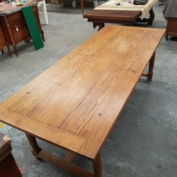 French Oak Refectory Style Table (original unrestored condition) | Antique & Vintage | Moonee Ponds Antiques | Australia Wide Delivery