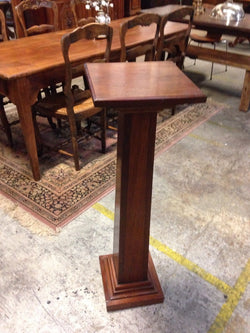Australian Blackwood Pedestal-3 | Antique & Vintage | Moonee Ponds Antiques | Australia Wide Delivery
