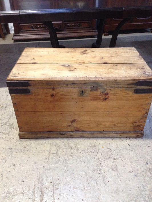 Victorian Pine Sea Chest - Trunk