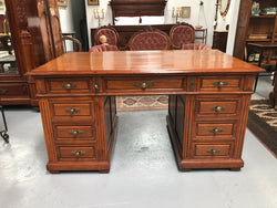 Fabulous French Antique Partners Desk | Antique & Vintage | Moonee Ponds Antiques | Australia Wide Delivery