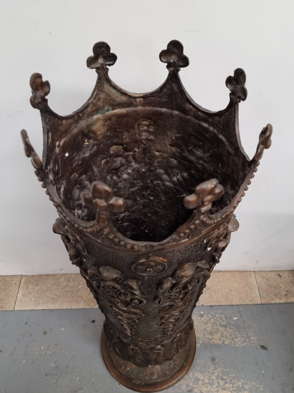19th Century French Bronze Umbrella Stick Stand | Antique & Vintage | Moonee Ponds Antiques | Australia Wide Delivery