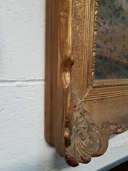 Framed French Oil Painting | Antique & Vintage | Moonee Ponds Antiques | Australia Wide Delivery
