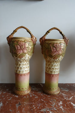 Pair of Art Nouveau Amphora Vases | Antique & Vintage | Moonee Ponds Antiques | Australia Wide Delivery
