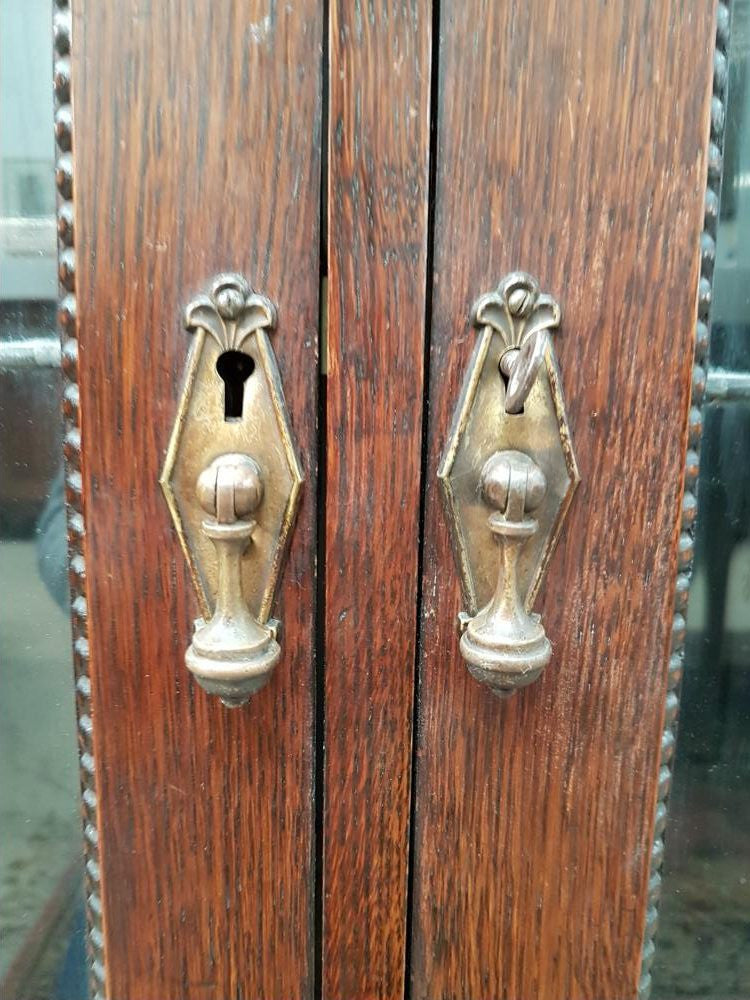 Australian Tudor Led Light Bookcase | Antique & Vintage | Moonee Ponds Antiques | Australia Wide Delivery