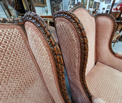 Pair of Antique Louis XVI th Style Bergere Chairs | Antique & Vintage | Moonee Ponds Antiques | Australia Wide Delivery