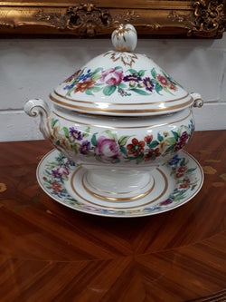 19th Century Pairs Porcelain Tureen With Lid | Antique & Vintage | Moonee Ponds Antiques | Australia Wide Delivery
