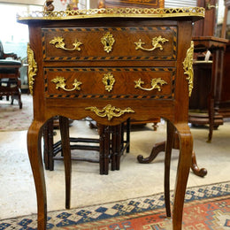 Inlaid Rosewood French Occasional Table