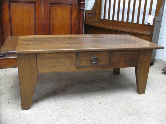 Rustic French Oak Coffee Table