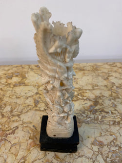 Vintage Ornately Carved Bone Ornament On Stand | Antique & Vintage | Moonee Ponds Antiques | Australia Wide Delivery