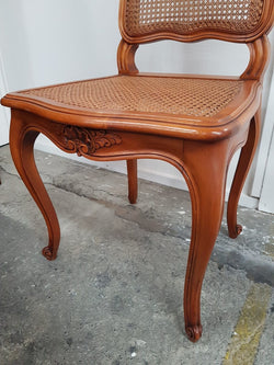 Set of Six French Cherry wood Dining Chairs | Antique & Vintage | Moonee Ponds Antiques | Australia Wide Delivery