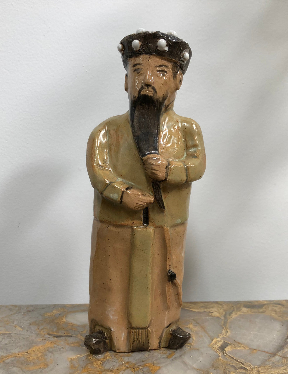 Vintage Chinese Glazed Terra Cotta Figure | Antique & Vintage | Moonee Ponds Antiques | Australia Wide