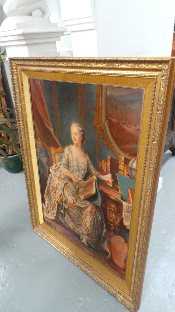 Antique Framed Oleograph | Antique & Vintage | Moonee Ponds Antiques | Australia Wide Delivery