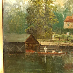 Framed Oil on Board | Antique & Vintage | Moonee Ponds Antiques | Australia Wide Delivery