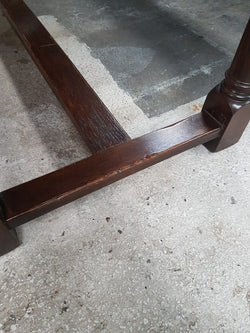 Late 20th Century French Oak Refectory Dining Table | Antique & Vintage | Moonee Ponds Antiques | Australia Wide Delivery