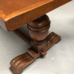 Superb French Oak Coffee Table