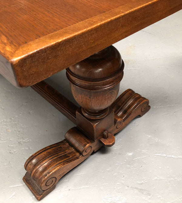 Superb French Oak Coffee Table