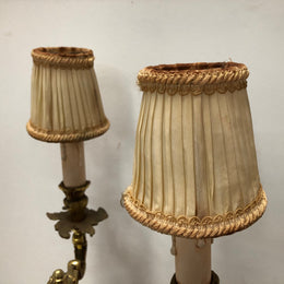 Gorgeous pair of Antique French Gilt Bronze Girandoles