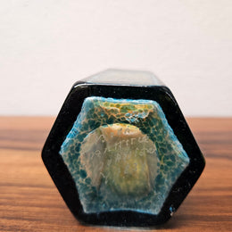 Kosta Boda Vase Model 47834 by Bertil Vallien Antikva Series.  In good condition No Chips or Cracks.