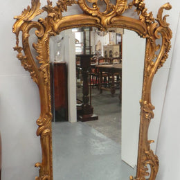 An Early 19 th Century Rare Rococo Highly Decorative Large Mirror