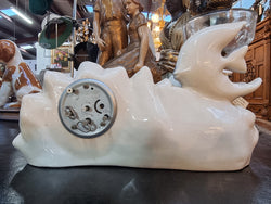 Vintage Lustre Ceramic Fishes With Clock | Antique & Vintage | Moonee Ponds Antiques | Australia Wide Delivery