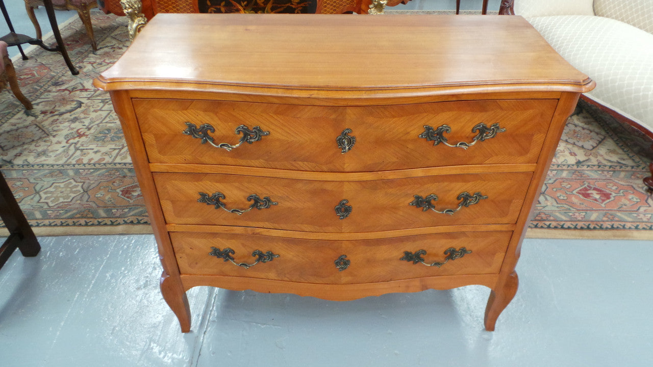 French Louis XV Style Cherrywood Commode | Antique & Vintage | Moonee Ponds Antiques | Australia Wide Delivery