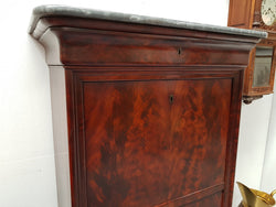 French Flame Mahogany Secretaire a Abattant | Antique & Vintage | Moonee Ponds Antiques | Australia Wide Delivery